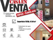 CASA EN VENTA PLANTA ALTA DUPLEX al sur oriente de la...