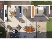 Casa en venta, residencial Albarella Mod.H4 Cholul...