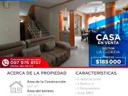 CASA EN VENTA LA FLORIDA CALLE MANUELA CAÑIZARES