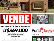 Casa en Venta, USD69.000 a 5 cuadras de ruta 5 y 20 de...