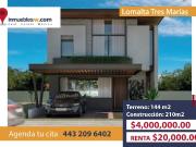 CASA EN VENTA/RENTA EN LOMALTA TRES MARIAS, MORELIA