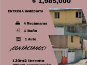 CASA ENTREGA INMEDIATA PANTITLÁN ECATEPEC EDO. DE MEX