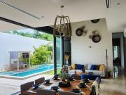 Casa equipada y amueblada en renta en condominio Arteva