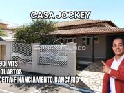 CASA JOCKET ESCRITURADA 3 QUARTOS COM CASA AUXILIAR...