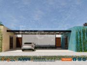 Casa en venta estilo villa de 2 recámaras en zona Conkal