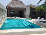 Casa frente al mar en Chelem, Yucatán – Amueblada y...
