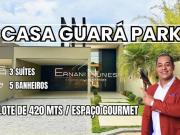 Casa Guará Park composta por 3 Suítes 5 banheiros lote...