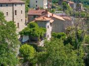 Casa in pietra in un villaggio del Xvii secolo nel...