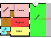 Casa indipendente con giardino a Cascina