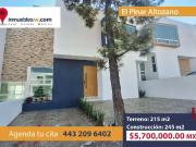 CASA INTELIGENTE EN VENTA EN EL PINAR ALTOZANO, MORELIA