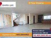 CASA INTELIGENTE EN VENTA EN EL PINAR ALTOZANO, MORELIA