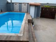 Casa lado praia, no Balneário Gaivota em Itanhaém