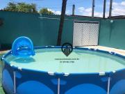 Casa linear com 3 quartos em Santa Cruz