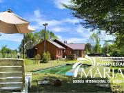 casa mas cabaña mas pisina los gualles llau llau, villarrica