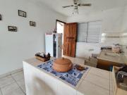 Casa mobiliada com 2 quartos a 400m da praia em Pontal...