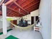 Casa na praia com 3 quartos e área gourmet em Itanhaém