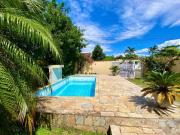 Casa na praia com 3 quartos e piscina em Itanhaém