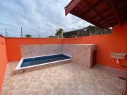 Casa na praia com piscina e 2 quartos em Itanhaém