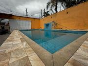 Casa na praia com piscina e 2 quartos em Itanhaém