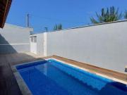 Casa na praia com piscina e 2 quartos em Itanhaém