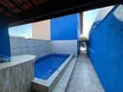 Casa na praia com piscina e 3 quartos em Itanhaém