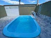 Casa na praia com piscina e área gourmet em Itanhaém