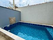 Casa na praia com piscina e área gourmet em Peruíbe