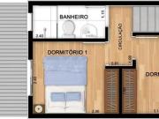 Casa nova, 2 Quartos,Residencial Reserva Cotia