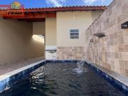 Casa nova com piscina 2 quartos, 71 m² por R$ 350.000, a...