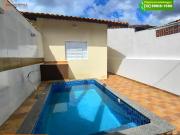 Casa nova com piscina