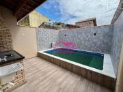 CASA NOVA COM PISCINA Á VENDA NA PRAIA DE ITANHAÉM