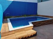 Casa nova com piscina sendo 2 quartos, aceita...