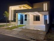 Casa nova em condominio em Indaiatuba com 3 suítes,...