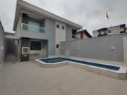 Casa Nova em Praia Grande com 3 Dormitórios Piscina 3...