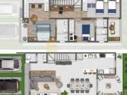Casa Nova Estilo Sobrado à Venda no Condominio Kasa...