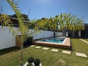 CASA NOVA PÉ NA AREIA 3 QUARTOS PISCINA ÁREA GOURMET 50M...