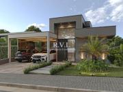 Casa nova térrea no Condomínio Terras de Atibaia: 4...