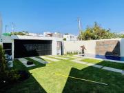 CASA NUEVA CON ALBERCA Y JARDIN EN BURGOS BUGAMBILIAS