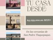 Casa Nueva en Coto en Tlaquepaque Centro