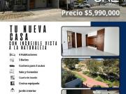 CASA NUEVA EN LOS ROBLES RESIDENCIAL SIN VECINO...
