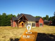 Casa NUEVA en parcela Loncotraro ruta Villarrica Pucón