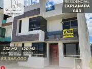 CASA NUEVA EN RESIDENCIAL EXPLANADA SUR, PACHUCA, HGO