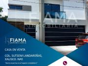 CASA NUEVA EN VENTA COL. SUTSEM LANDAREÑAS, XALISCO, NAY. F