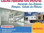 Casa NUEVA en Venta, Hacienda San Antonio, Metepec,...