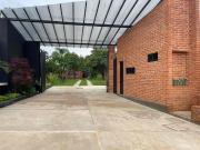 Casa nueva en Condominio, Jardin interior, Recamara en...