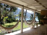 Casa pé na areia na Praia Saco da Ribeira em Ubatuba!