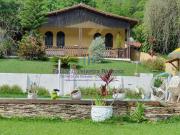 Casa plana/ linear 3/4, 2 suítes, piscina, área gourmet,...