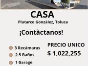 CASA PLUTARCO GONZALEZ TOLUCA