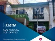 CASA RENTA USO EXCLUSIVO COMERCIAL, COL. CENTRO, TEPIC,...