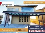 CASA RESIDENCIAL EN RENTA EN CLUB Y DENTRO DEL CAMPO DE...